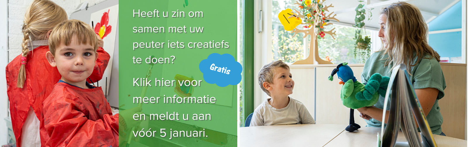 Samen creatief bezig zijn